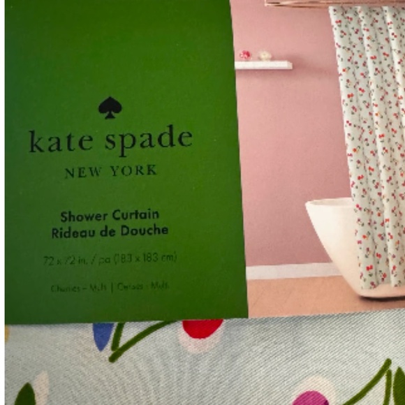 Kate Spade shower curtain - Picture 1 of 4